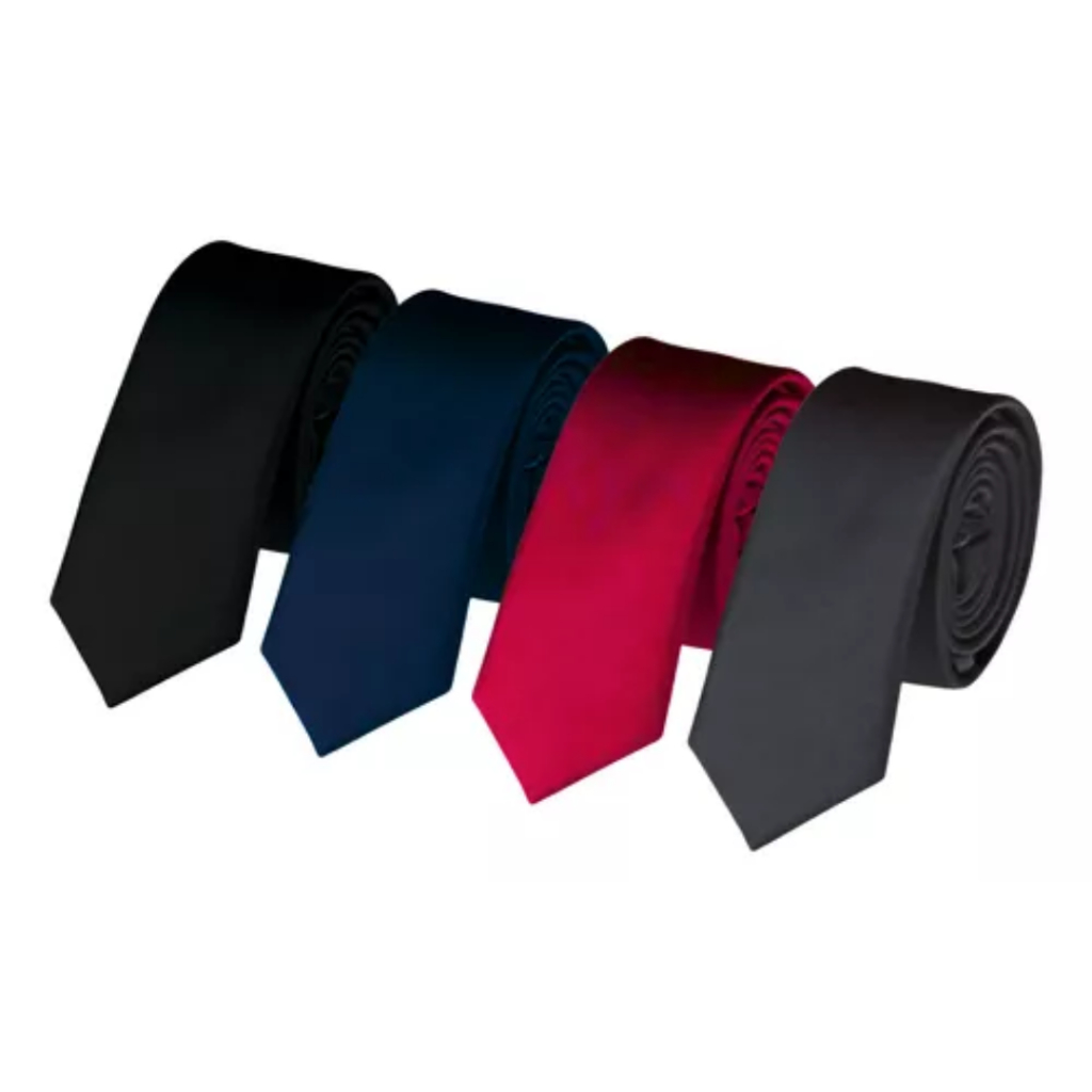 Kit 4 Gravatas Social Masculino P/ Ternos - Envio Imediato