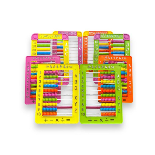 Brinquedo Educativo Abaco Matemático Escolar Infantil Toymix