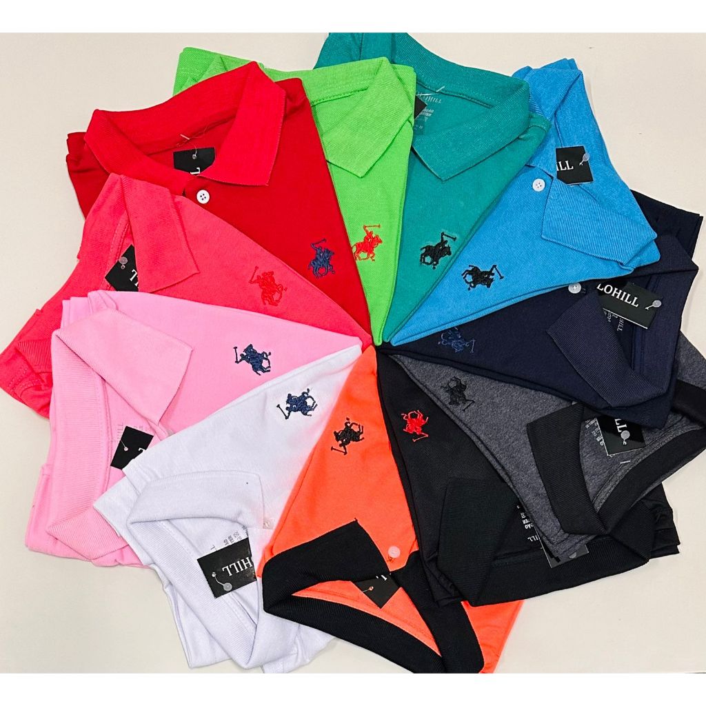 Camisa Gola Polo Masculina Adulta Malha Picket Camiseta De Qualidade