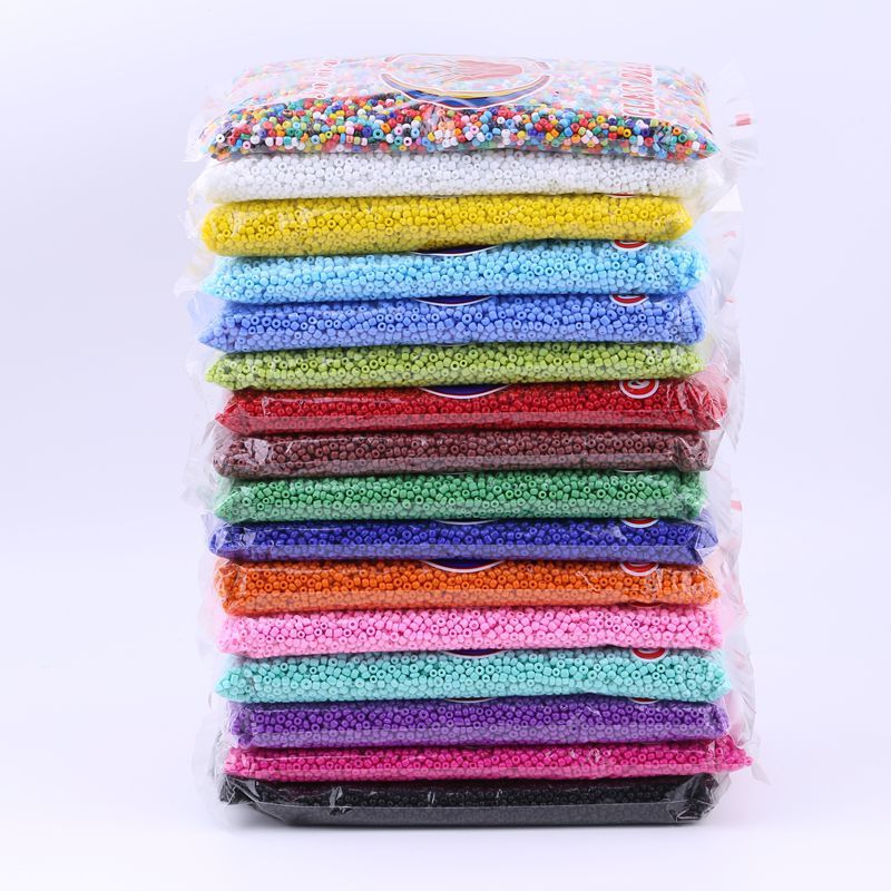 Miçanga De Vidro 6/0 500G/PCT  Aprox. 6200 Pçs  4MM para montagem pulseira e colares