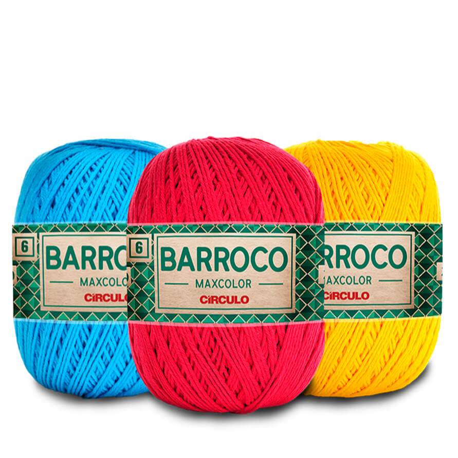 Barbante Barroco Maxcolor N°6 Circulo 400g