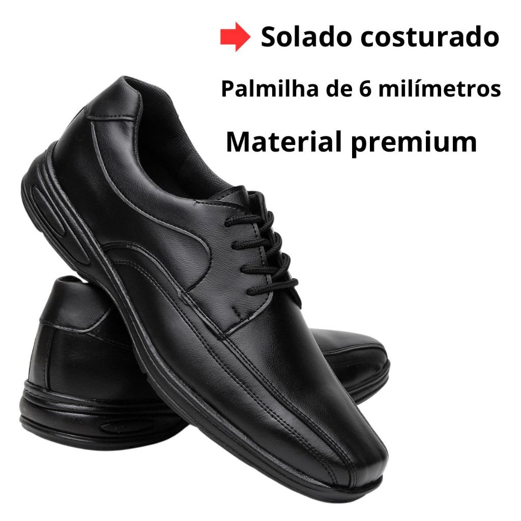 Sapato Social Masculino Conforto Barato Promoção