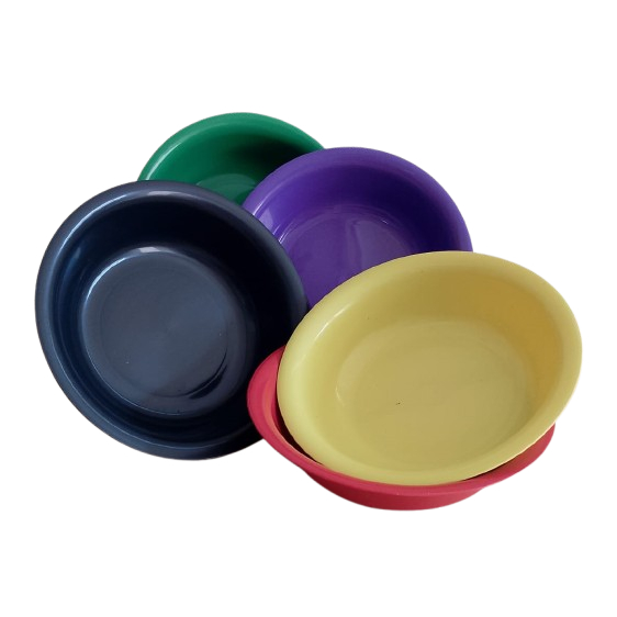 Conjunto Pratos Tigela Sopa Refeição Plástico 1200ml