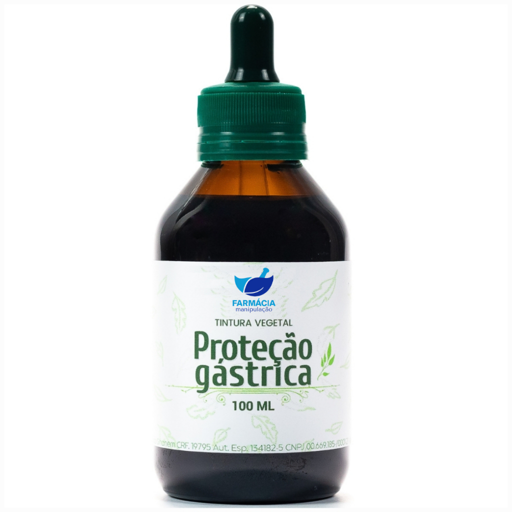 Tintura Vegeta  - Espinheira Santa, Boldo, Guaçatonga e Hortelã - 100ML