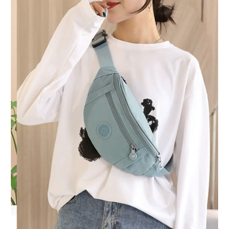 Bolsa Pochete Feminina Masculina Estilosa Esportiva Porta Celular Impermeável Ombro Peito e Cintura