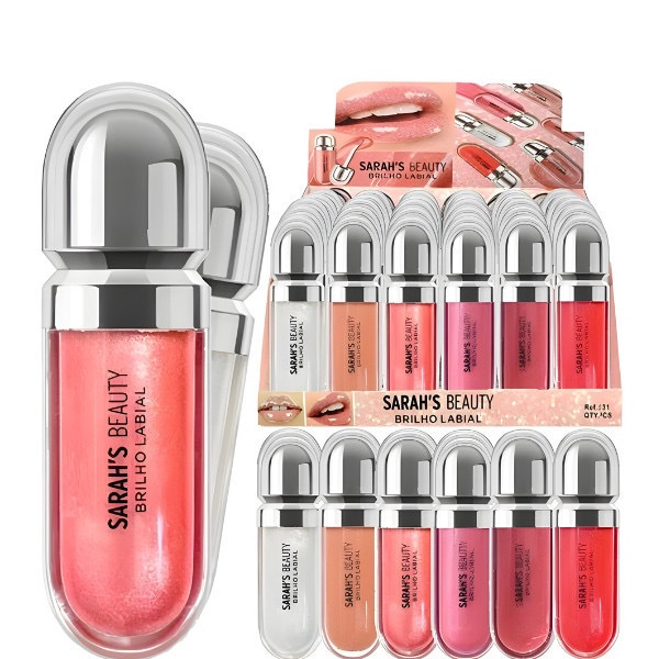 Promoção Sarah's Beauty Brilho Labial S6131