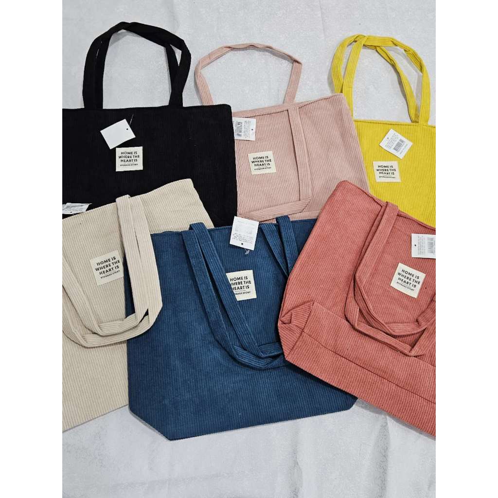 Bolsa EcoBag Veludo 6 Cores Média Com Zíper (40 x 35 x 25)