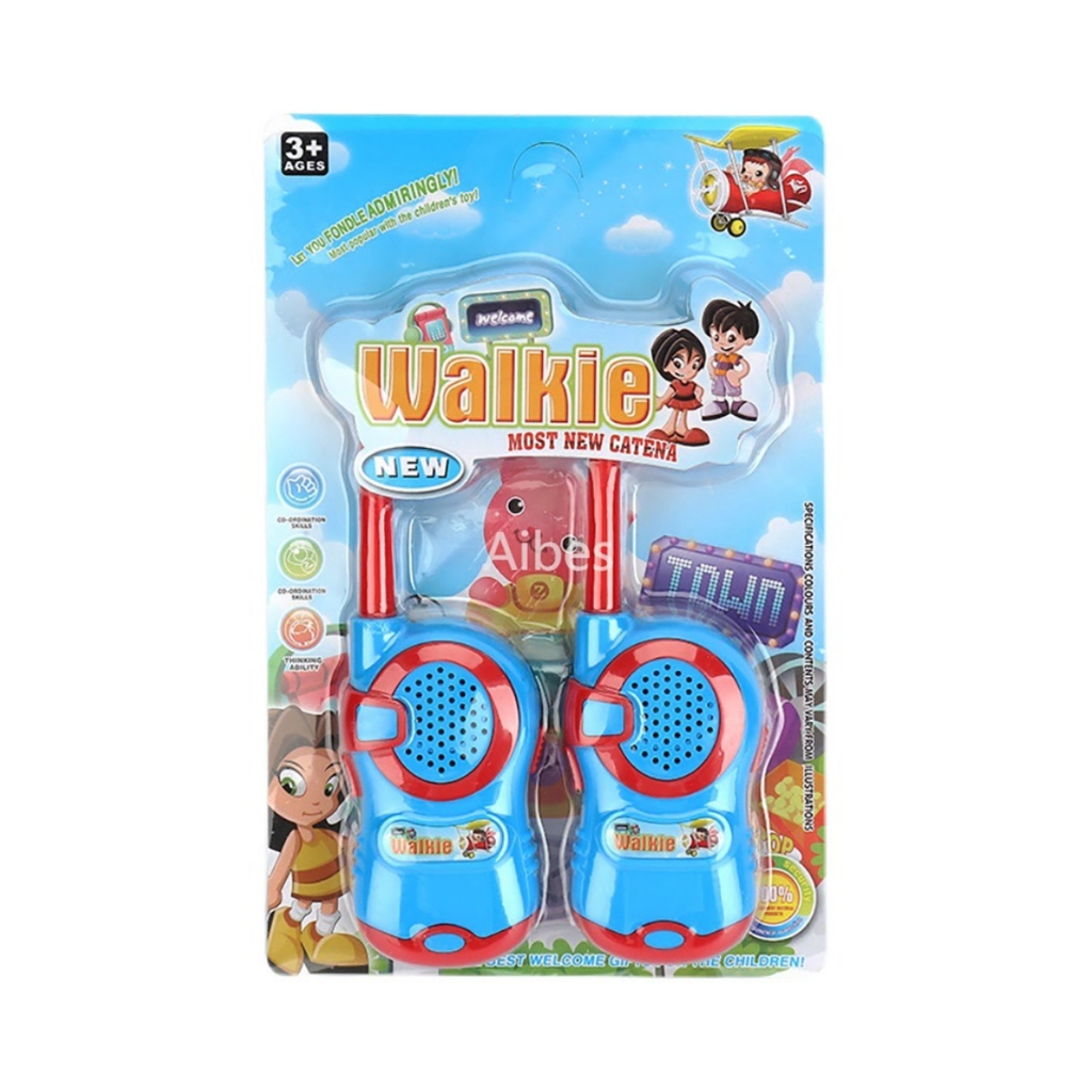 Walkie Talkie Radio Comunicador Infantil De Brinquedo 100m Par