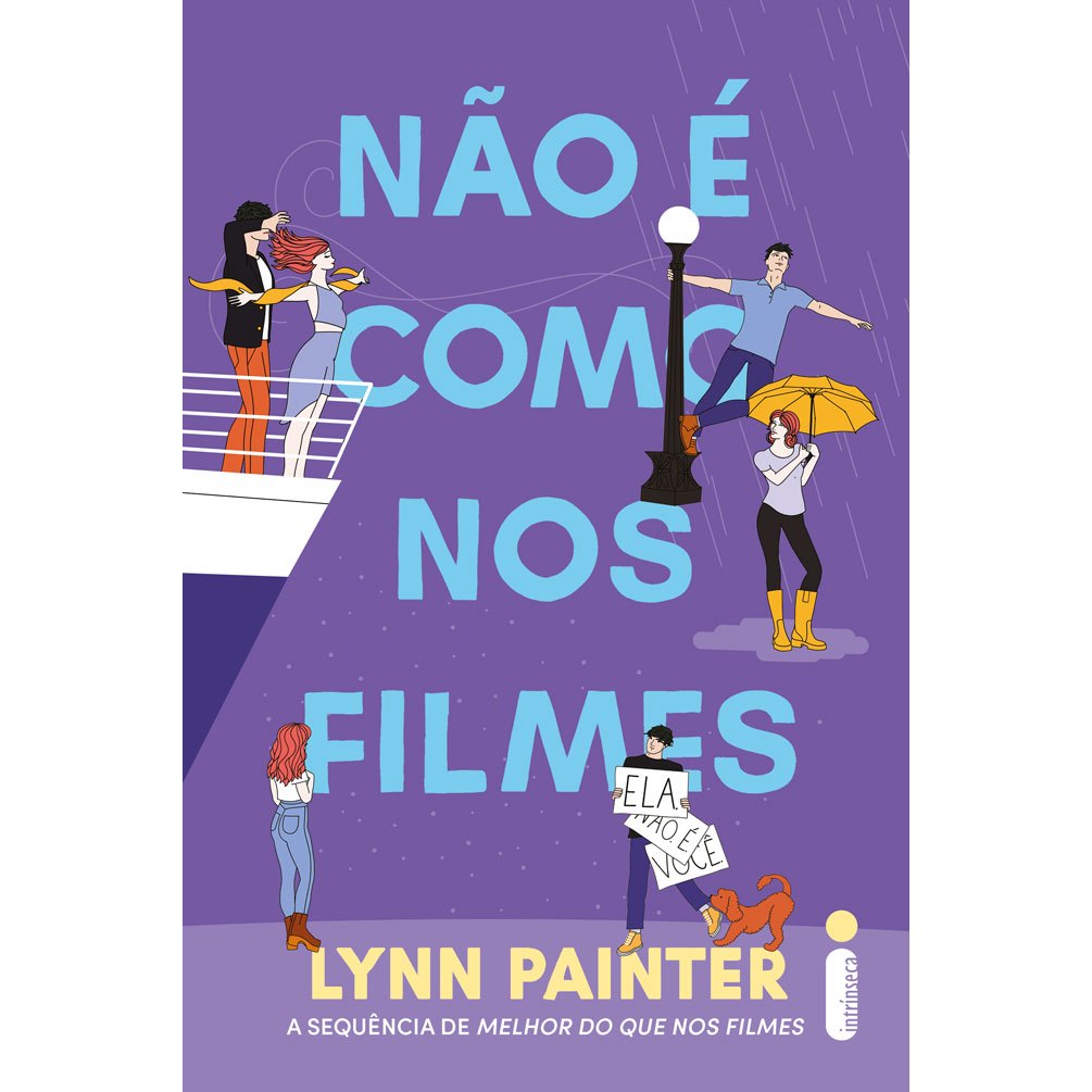 Livro Não é como nos filmes (Sequência de Melhor do que nos filmes) Lynn Painter Intrínseca