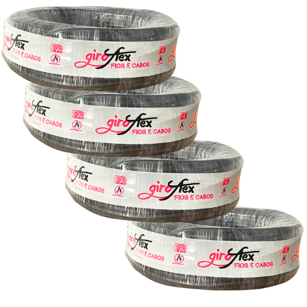 Cabo PP 2x1,50 Mm 2 Vias Rolo Com 100 Metros PREMIUM