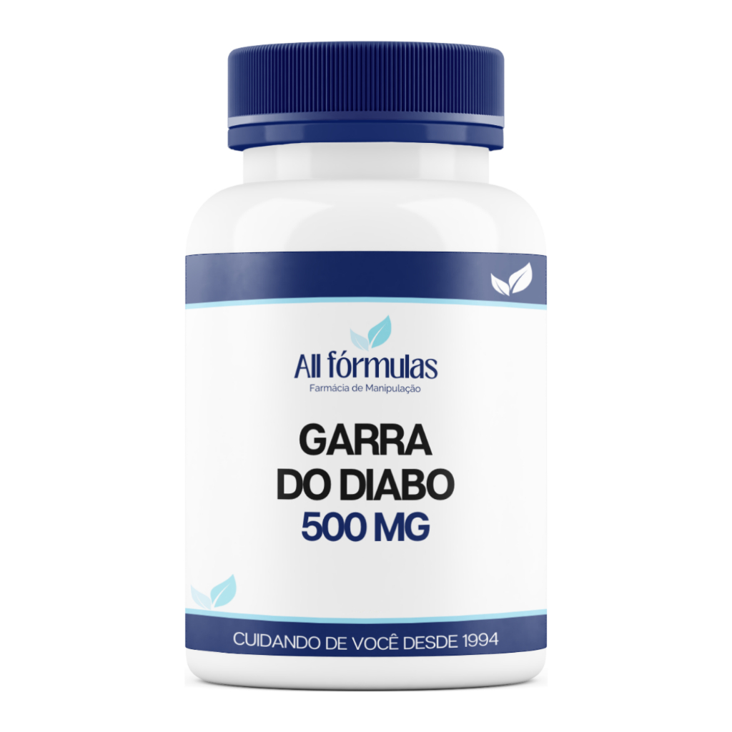 Garra do Diabo 500mg - 60, 120, 180 Cápsulas