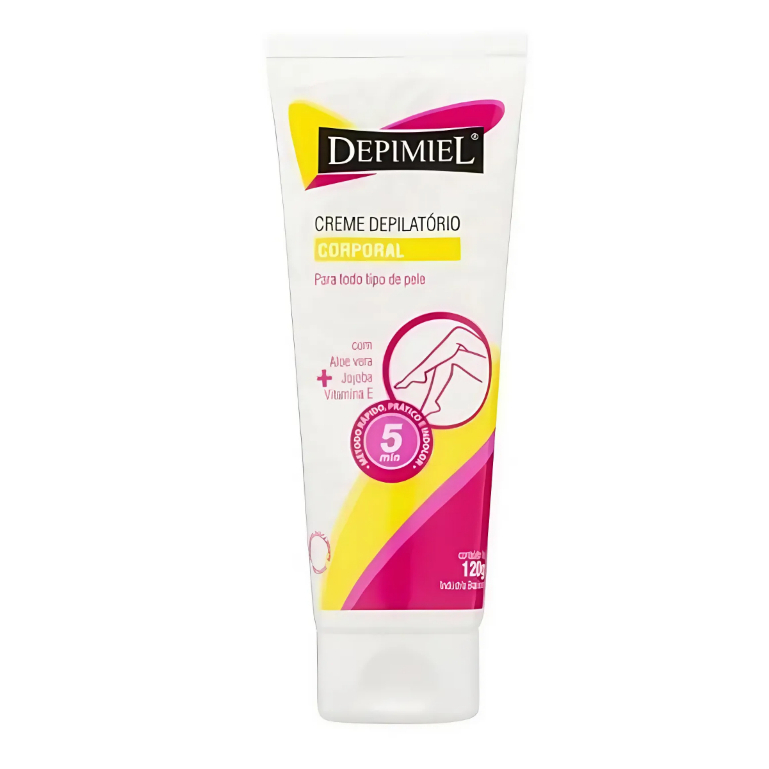 Creme Depilatorio Depimiel Corporal Todo Tipo De Pele 120G
