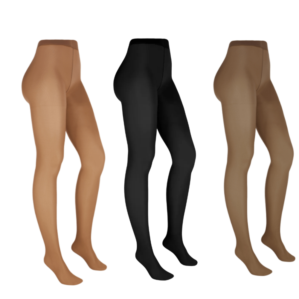 KIT com 4 Meia-Calça Adulto Clássica Europeu Trifil