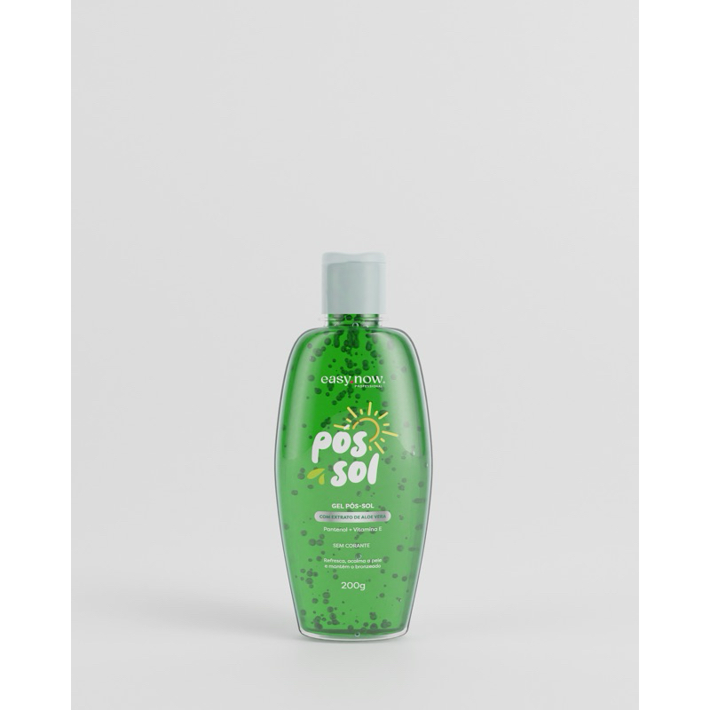 Gel Pós Sol 200ml Com Extrato de Aloe Vera Easy Now Acalma a Pele Pantenol + Vitamina E