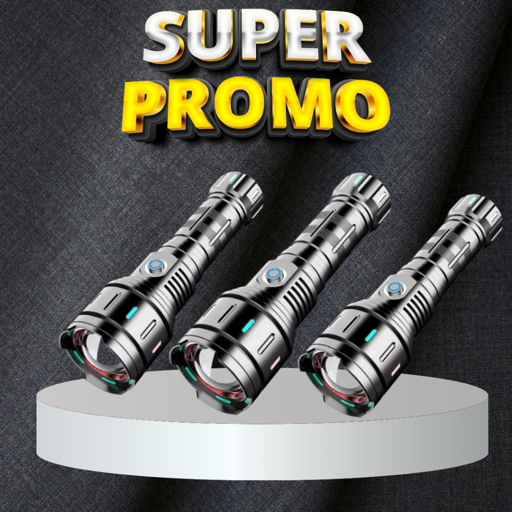 Titanium Laser: Kit de 3 Lanternas Potentes  - despachamos imediatamente!