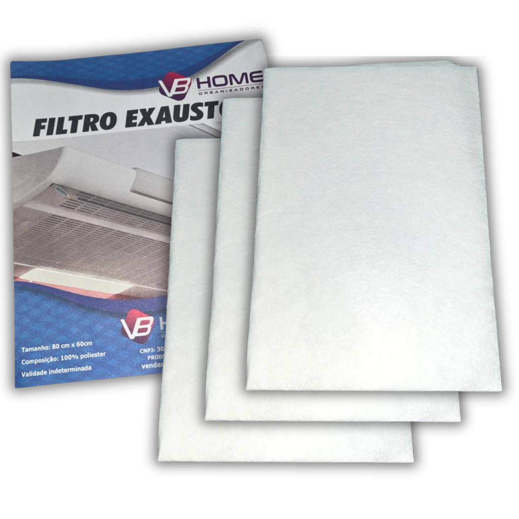 Filtro Para Coifa e Depurador Manta Retém Gordura Cozinha