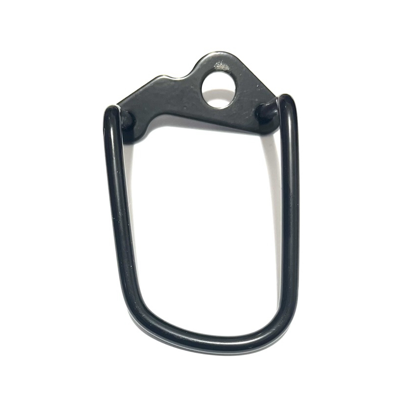 Protetor Bike NIPARTE Proteção de Aço Mais Grosso  Reforçado  Para Câmbio Traseiro Cor Preto de Bicicleta.