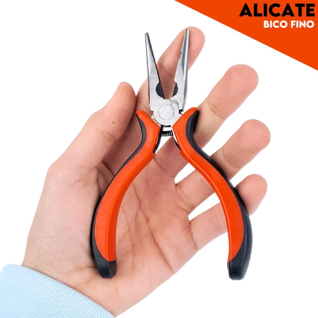 Alicate Bico De Jacaré - Profissional Para Artesanato e Bijuterias