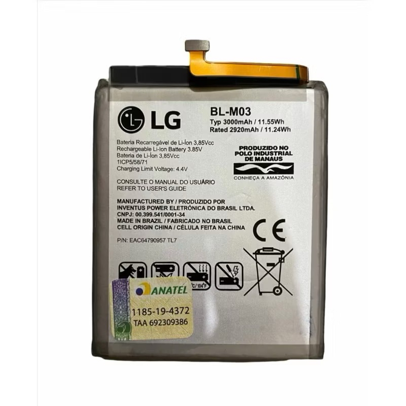 BAT Original Nacional Nova Com Garantja BL-M03 K22 K22 PLUS-Envio imediato