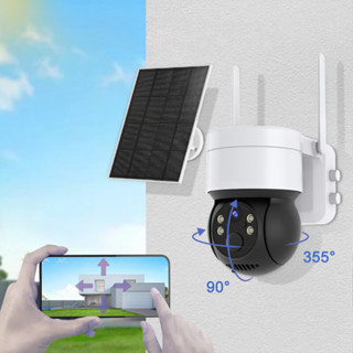 Câmera Segurança Zoom 4x Energia Solar Wifi