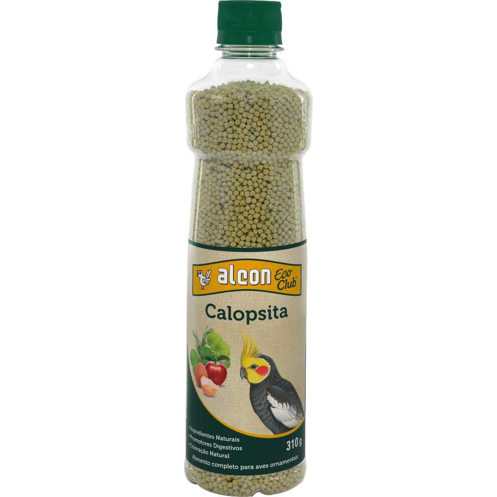 Alcon Eco Club Calopsita 310 g - Ração Extrusada - Ração Calopsita