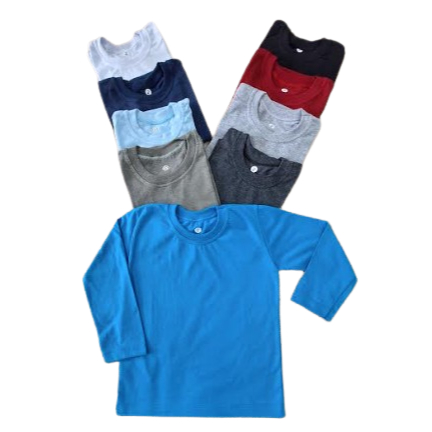 Kit 4 Blusa Infantil menino Manga Comprida