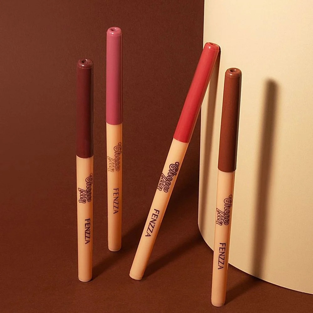 Lápis Labial Retrátil Choco Fun Fenzza - Escolha seu tipo