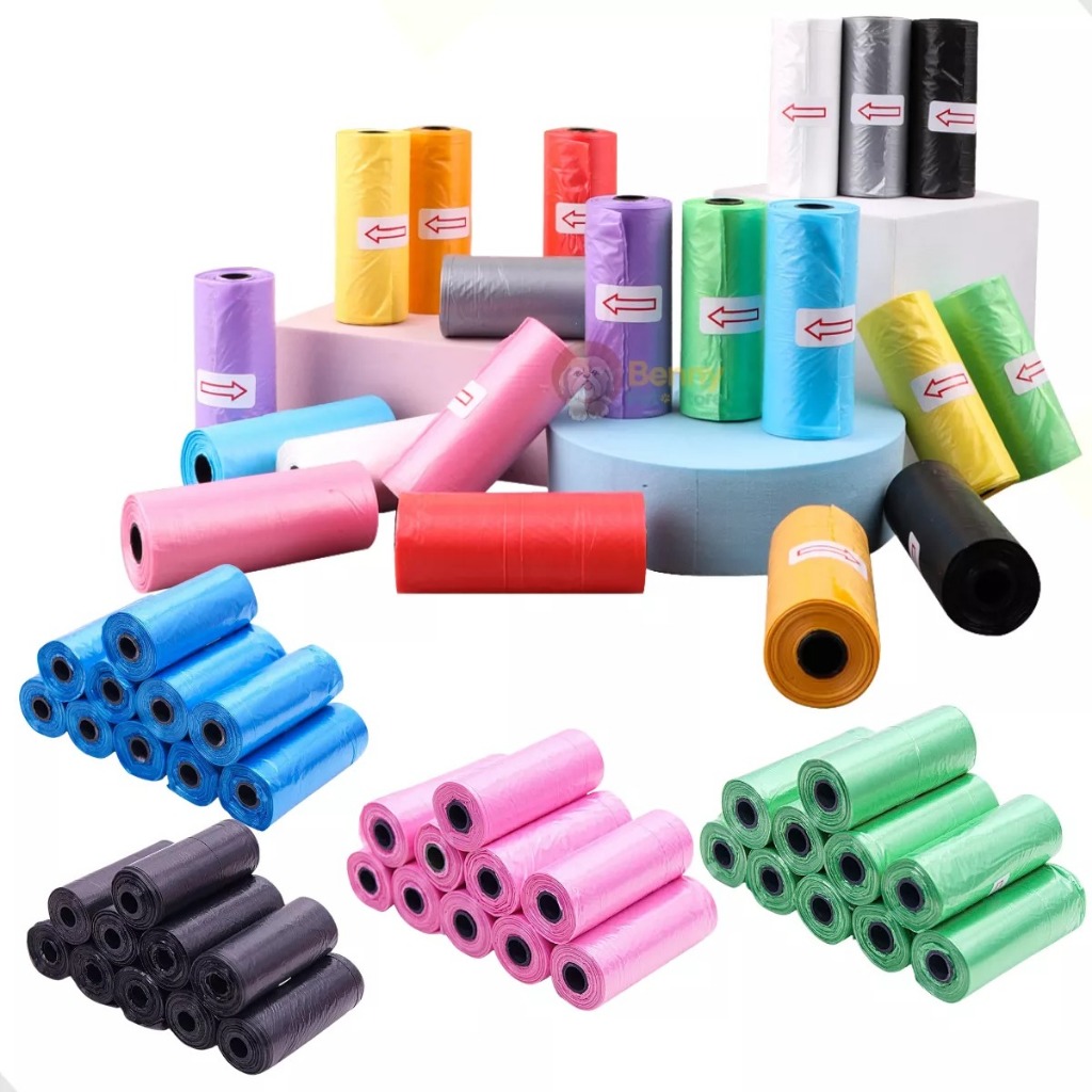 Kit 14 Rolinhos De Saquinhos/Refil de Lixo Para Coco Pet Gato Cachorro