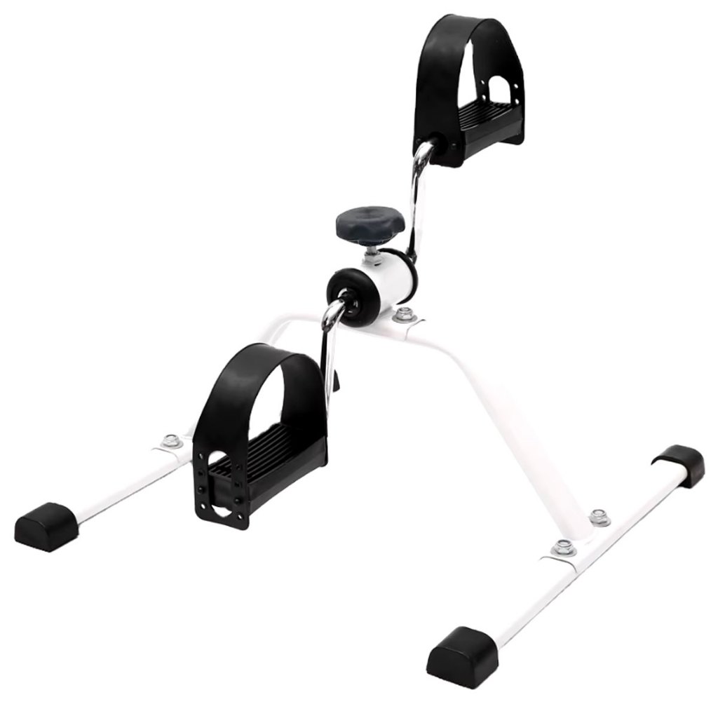 Mini Bicicleta Ergométrica Fisioterapia Bike Pedal Exercitador Branca