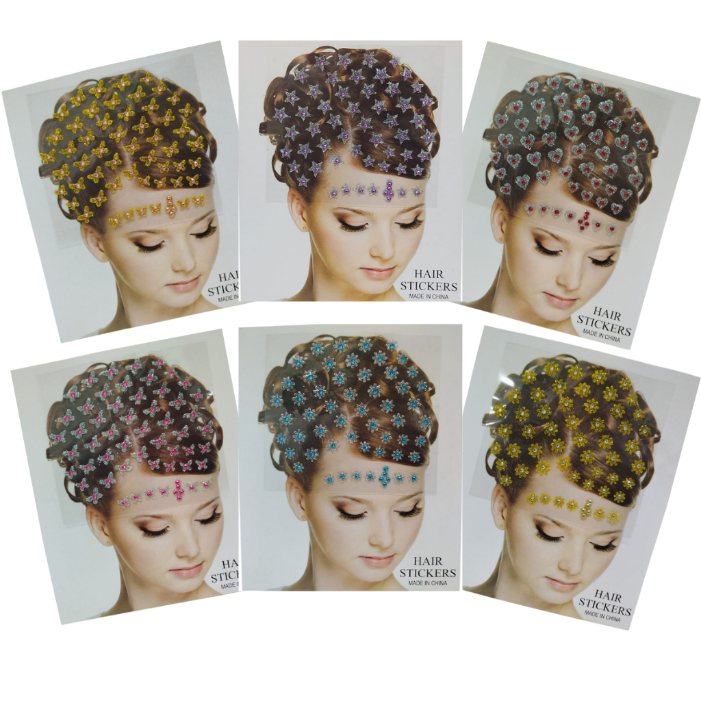 Adesivo Piercing Pet Bindi 120 Cartelas Banho E Tosa - Hair Stickers