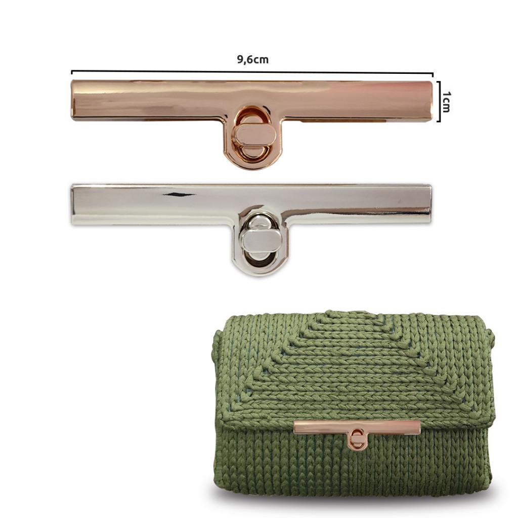 Fecho para bolsa com torniquete 9,6cm HYSK7006 com1 unidade