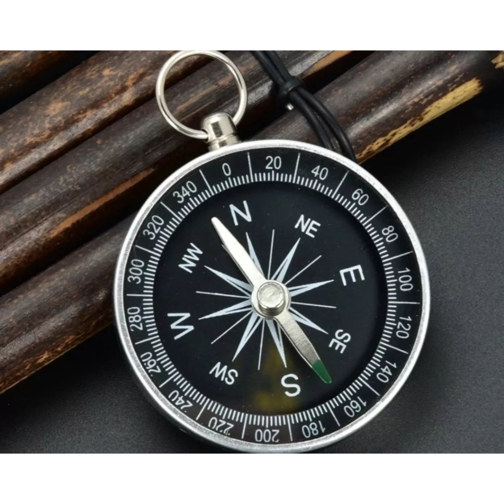 20 Bússola Metal Alta Precisão Original 40mm Portátil e Bolso