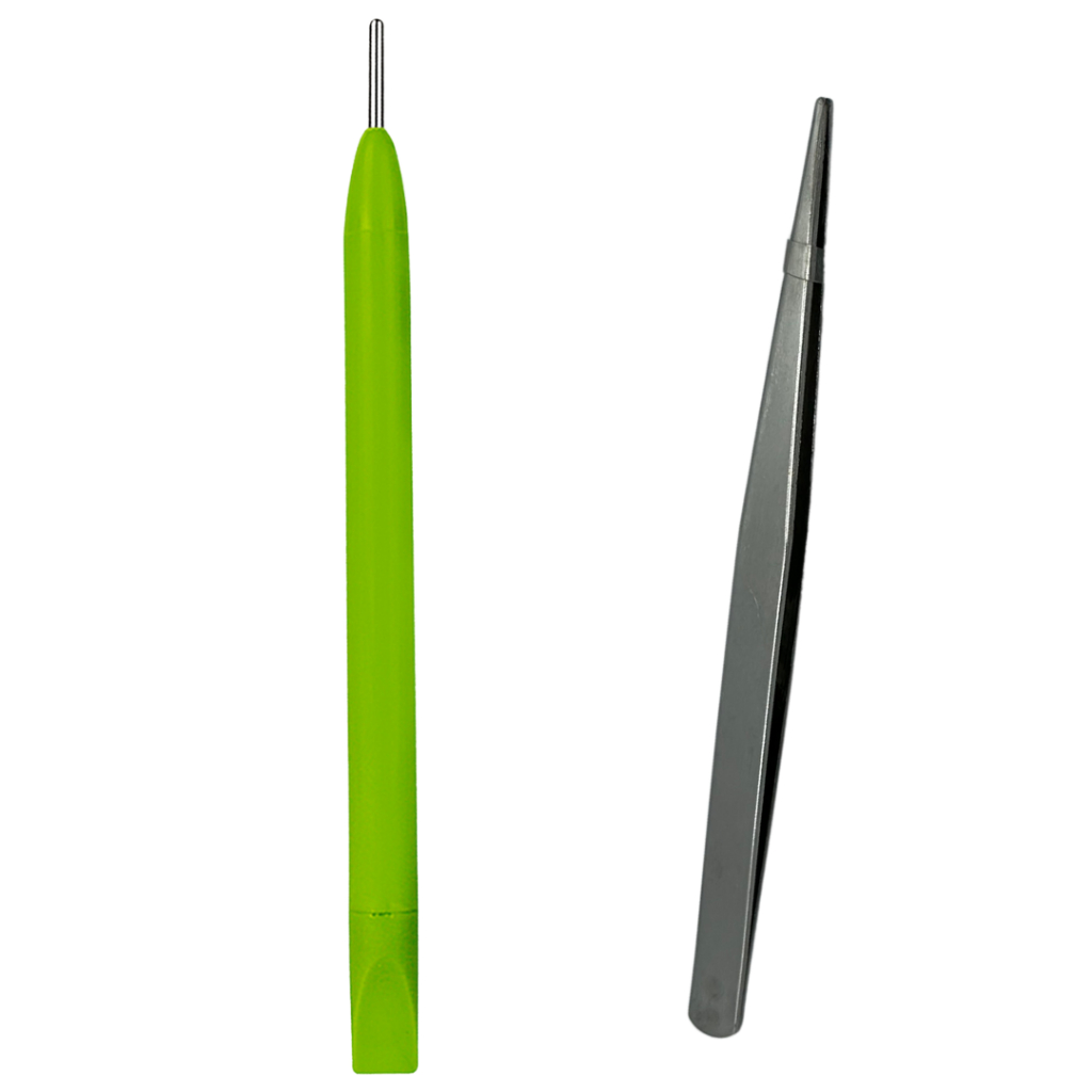 Kit Apalpador Complementar C/ Mola + Pinça Auriculoterapia