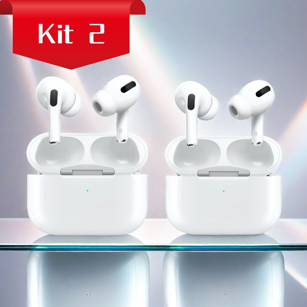 Kit  Fone 13  TWS Sem Fio Bluetooth 5.0 Air Pro 3 Fone De Ouvido Esportivo Com Microfone MING
