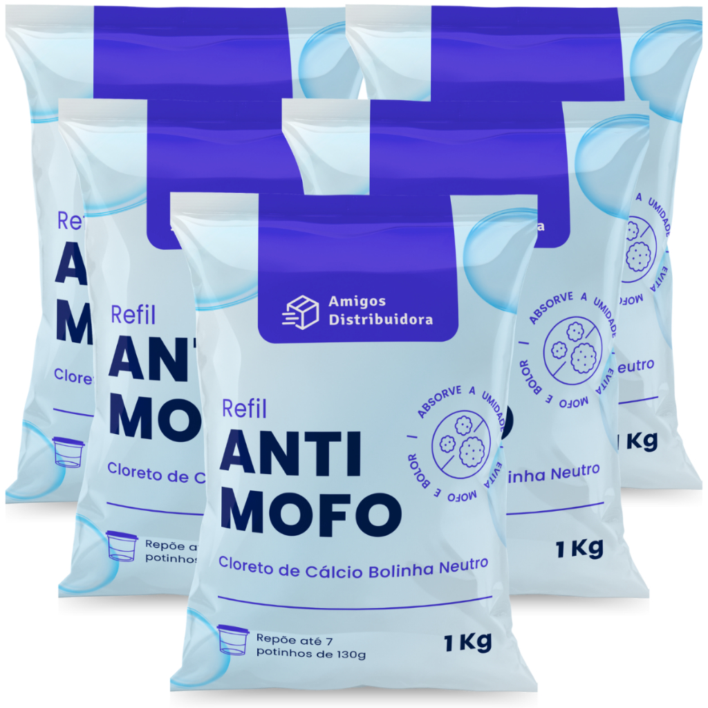 Cloreto De Calcio Bolinhas 5 Kg (anti Mofo)