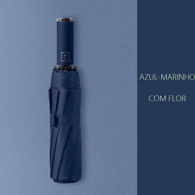 Guarda Chuva Automático Sombrinha Grande Proteção Solar Blackout Reforçado Dobrável 10 varetas Envio Imediato colorido