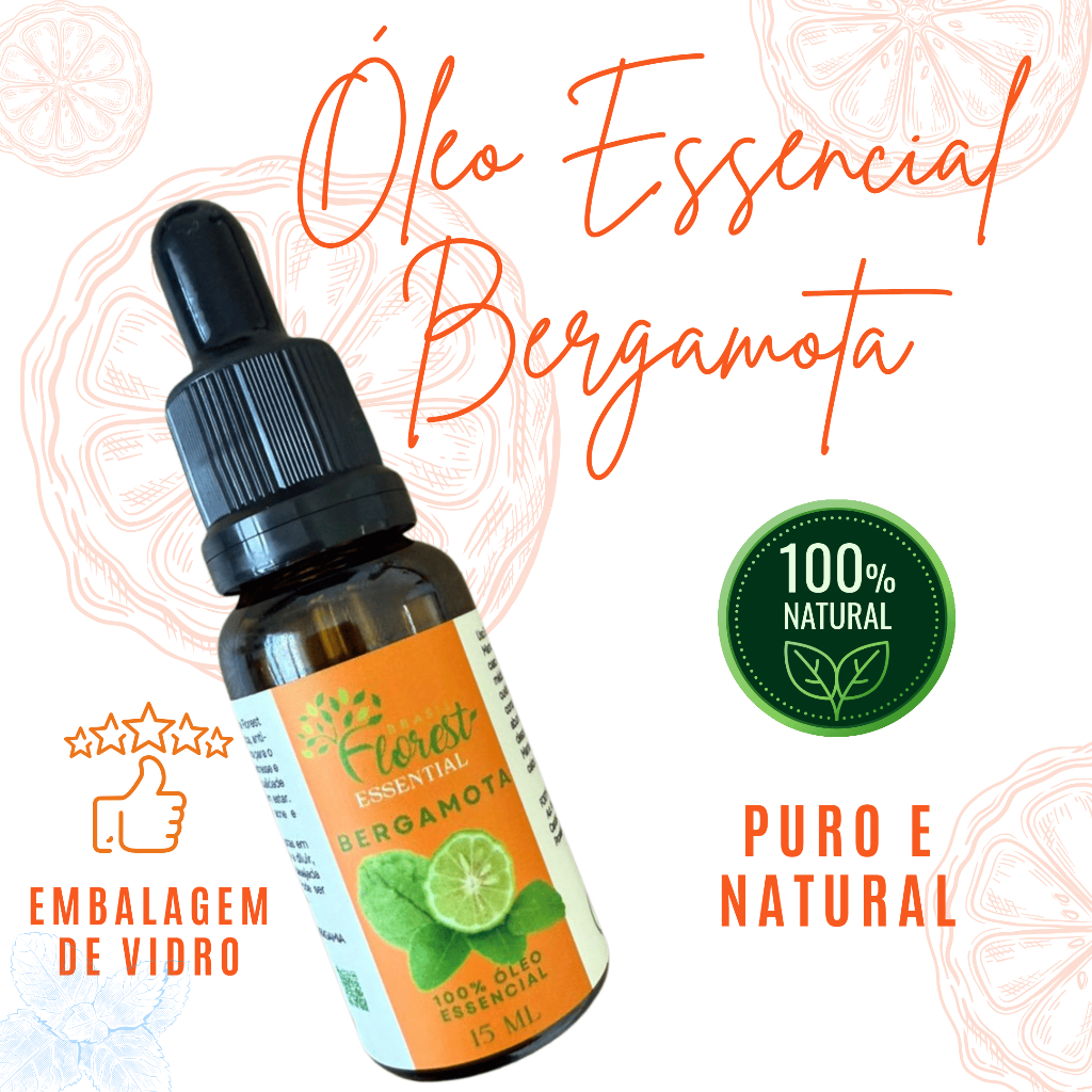 Óleo essencial de Bergamota Florest Brasil