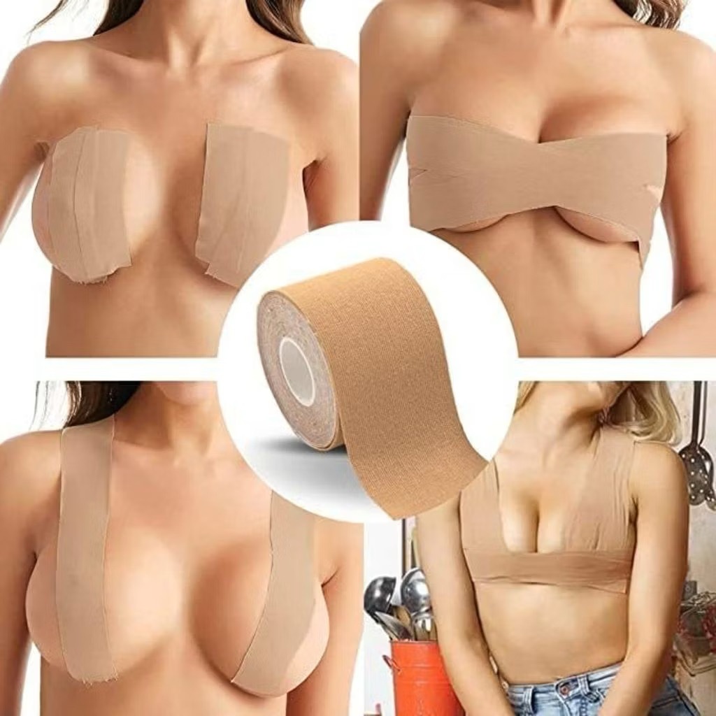Rolo Adesivo Levanta Peito Seio Fita Boob Up Invisível