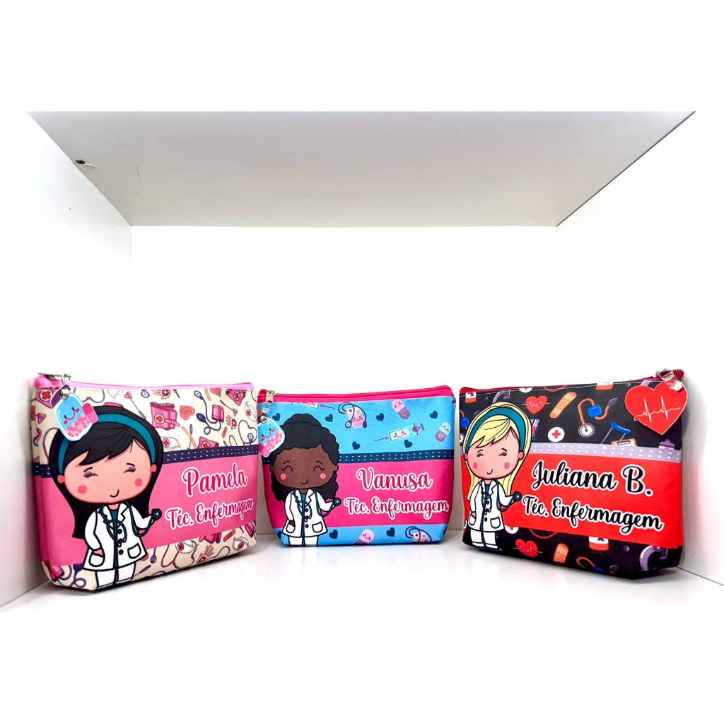 Necessaire Área da Saúde COM NOME