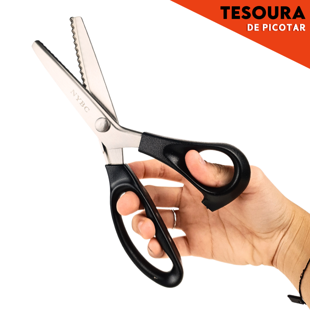 Tesoura de Picotar Tecidos - AV