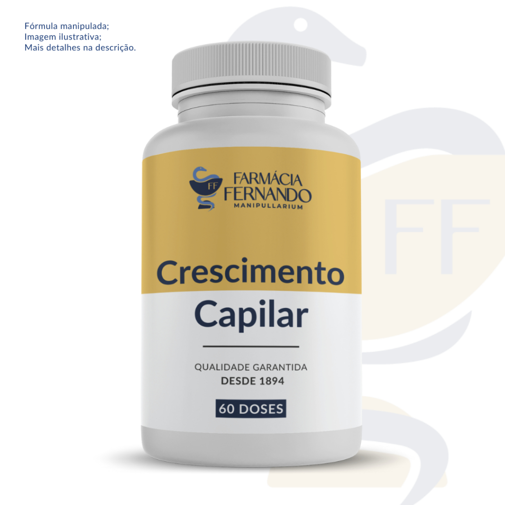 Crescimento Capilar 60 doses - Vitamina Oral