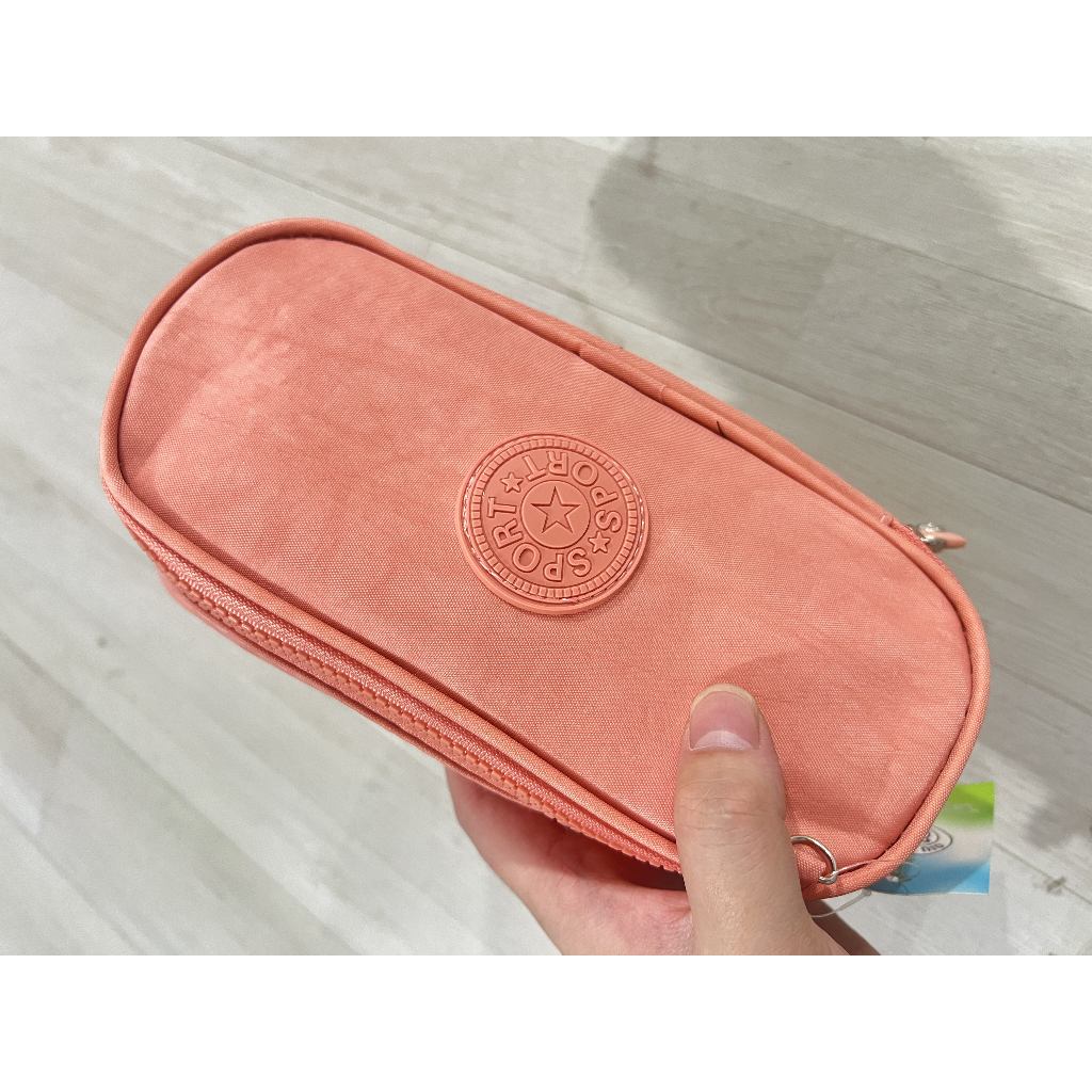 Estojo Organizador Escolar Box Nylon Tactel Espaçoso Caneta Canetinha Lápis Faculdade Grande 804