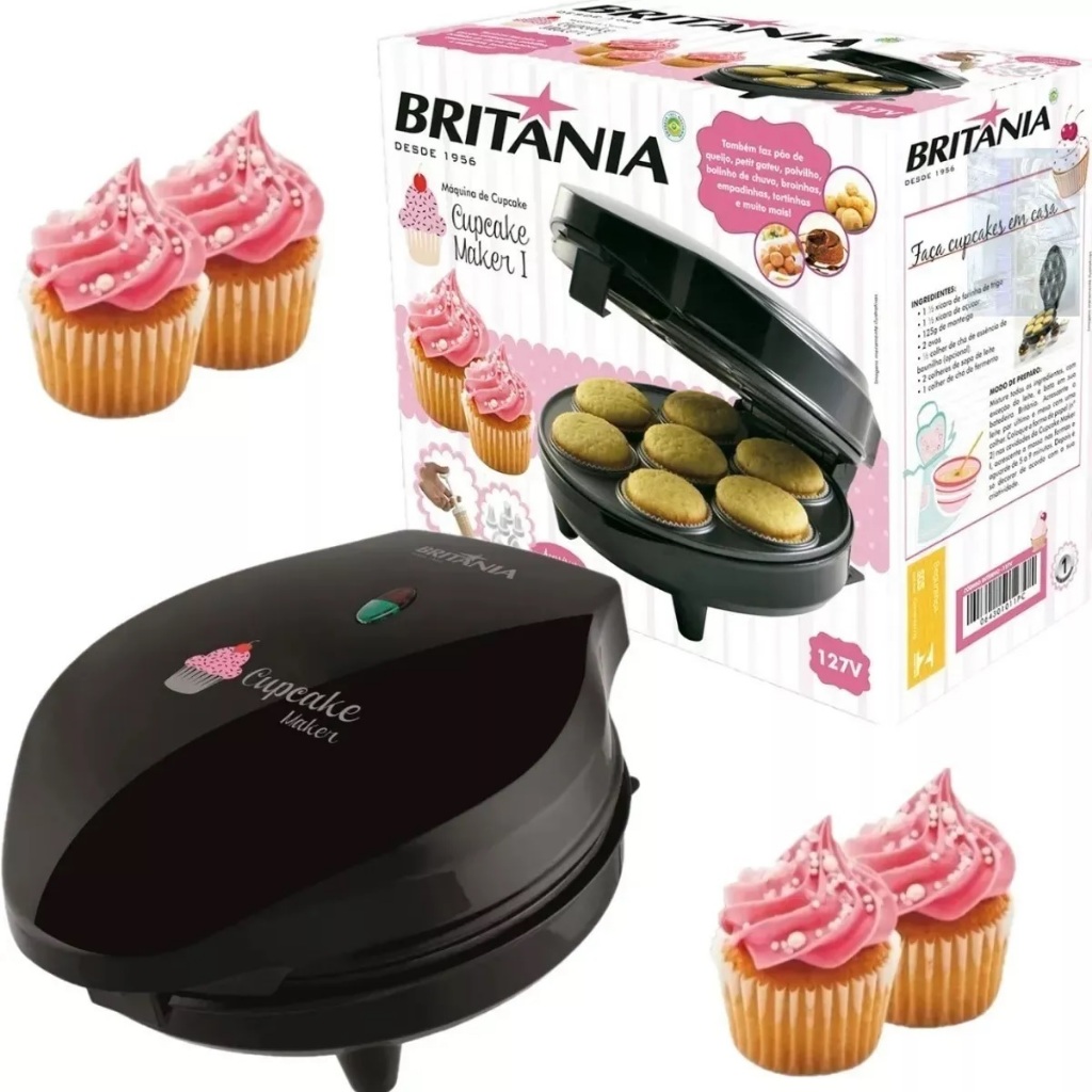 Cupcake Maker 3 Britania 127v