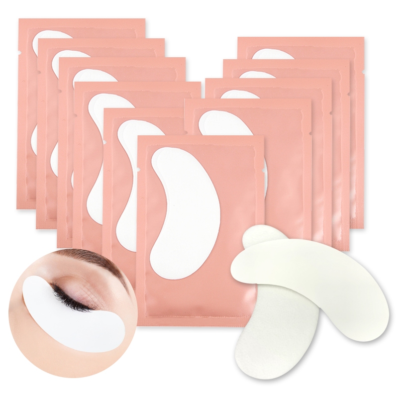 Kit 200/300/600 Unidades Pad Gel Protetor Palpebra Alongamento Extensão de Cílios