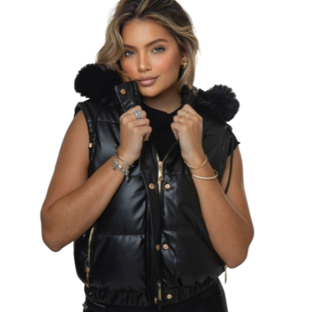 Coletê Feminino Elegante e Confortável Perfeito para o Inverno, Outono Uso Para Dia-Dia Perfeito para usar com Cacharel