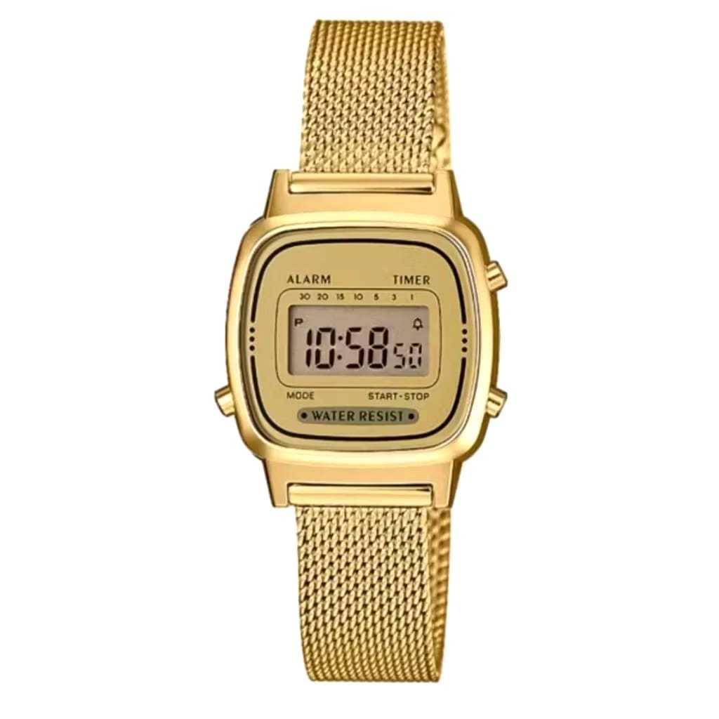 Relógio Feminino Mini Guke Pequeno Resistente à Água Estilo Elegância Moda Feminina