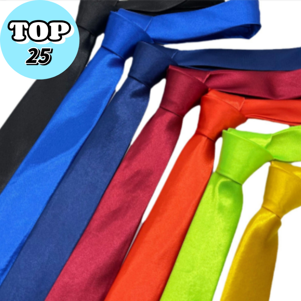 Gravata Com Zíper Cetim Elegante, 8cm, Modelo Para Noivo, Festas, Reuniões Administrativas, Unissex