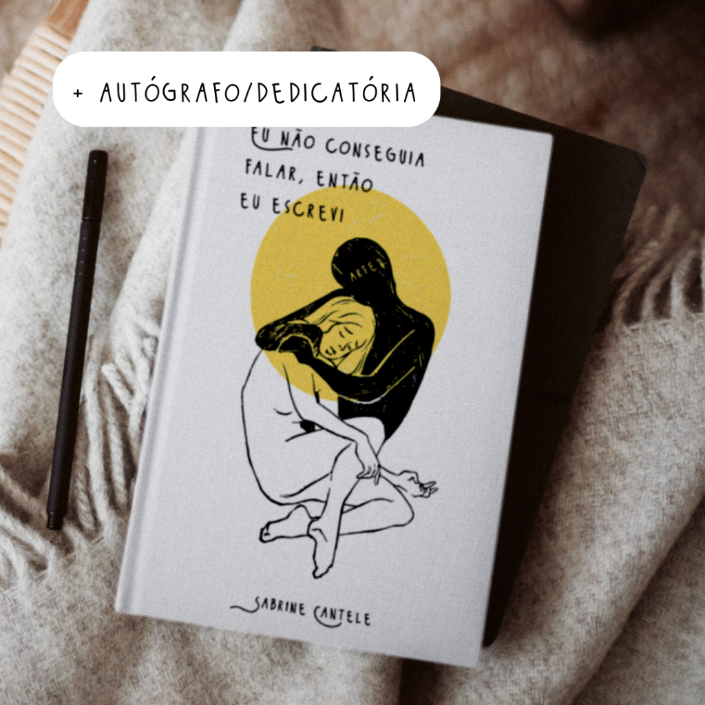 Livro: Eu não conseguia falar, então eu escrevi + Autógrafo/Dedicatória