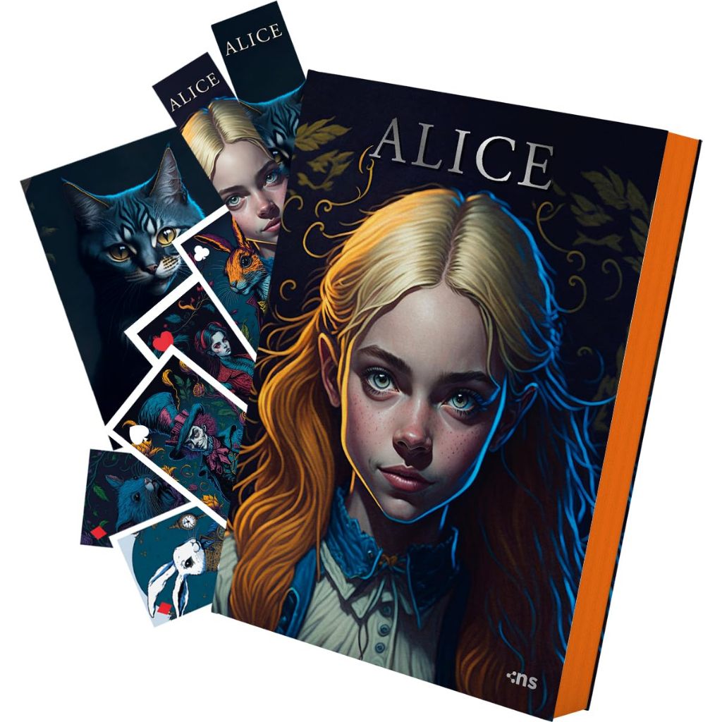 Alice No País das Maravilhas & Através do Espelho - Edição de Luxo Capa Dura Brindes Personalizados