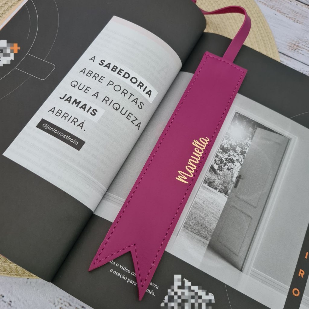 Marca páginas com tassel personalizado / marcador de páginas - PERSONALIZO COM NOME
